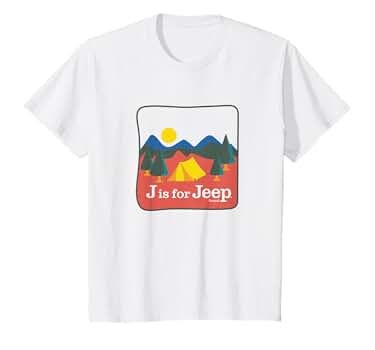 Amazon.com: Jeep - J Is for Jeep T-Shirt : Clothing, Shoes